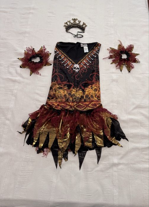 Costum Halloween , Queen of bones , S/M