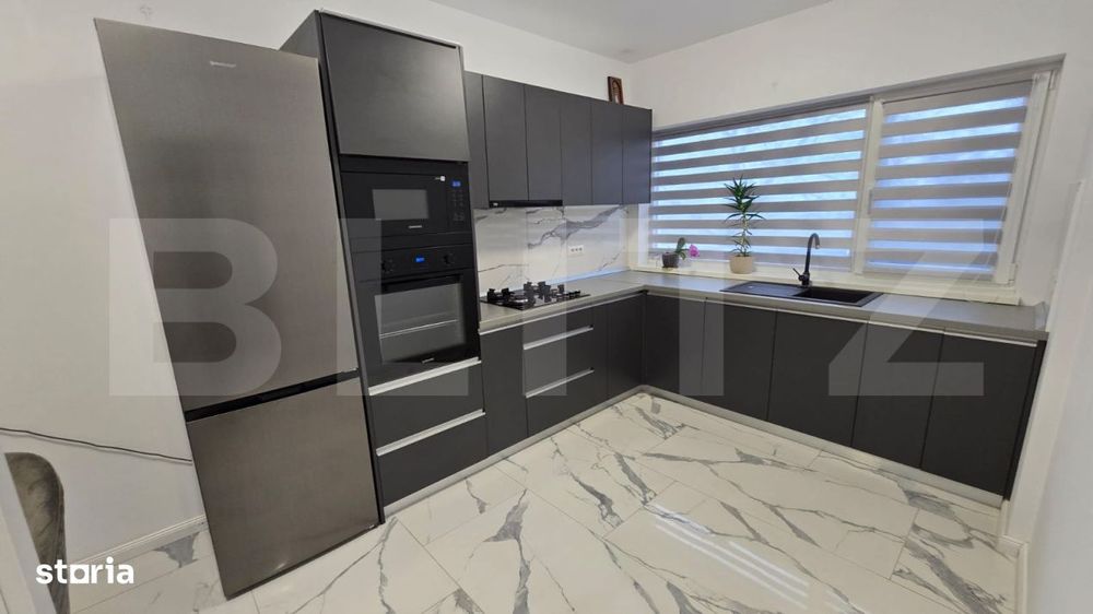 Casa complet mobilata moderna , 135,95 mp utili totali, zona LIsaura