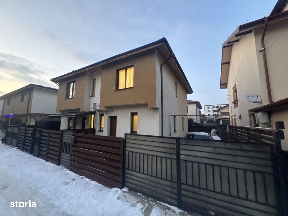 Vila de 3 camere, Luxor Residence Otopeni, 1 loc parcare inclus, curte