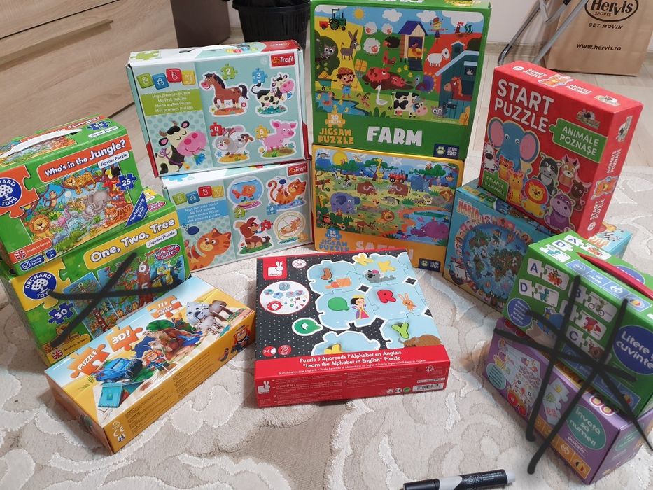 Lot Puzzle copii