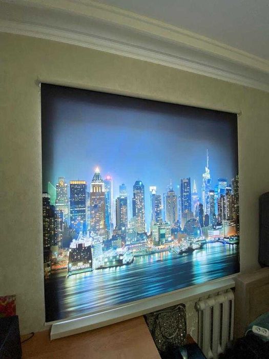 Ролл шторы день ночь жалюзи Шымкент