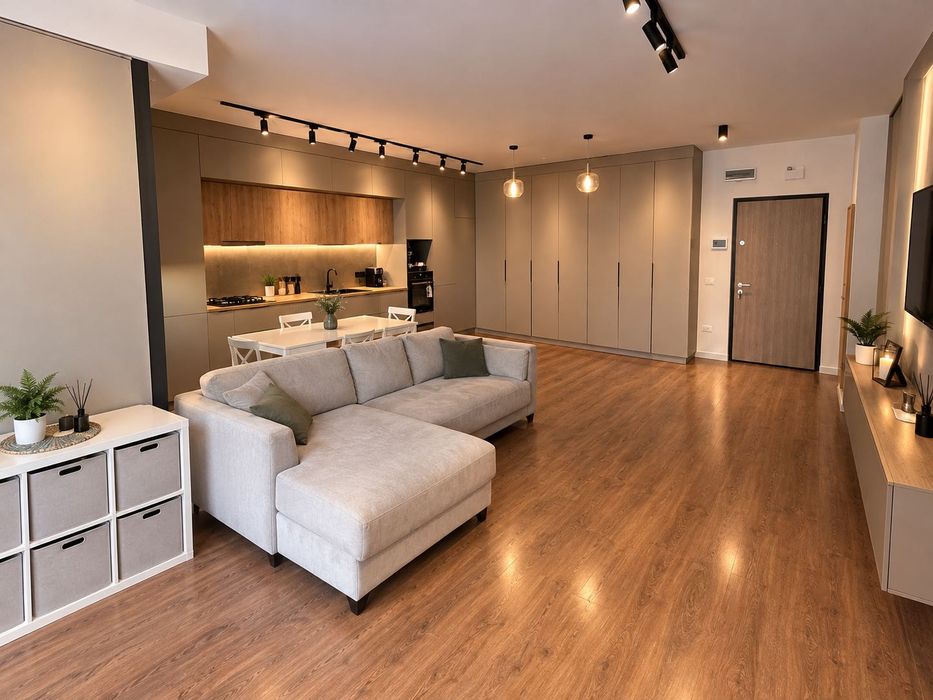 Tomis Park 2 camere cu terasa 108 m mobilat utilat