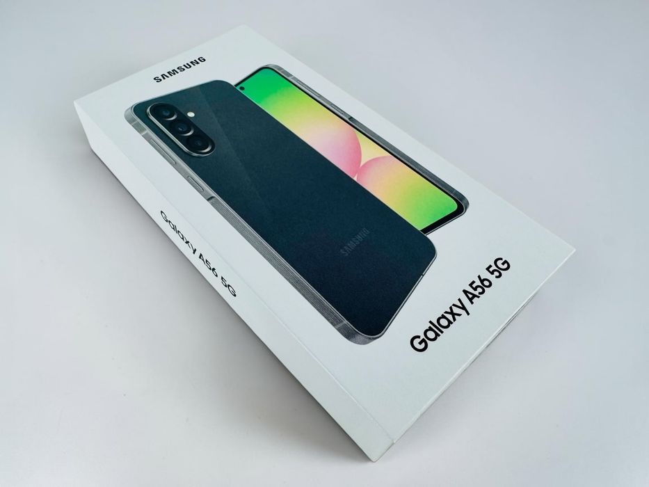 Samsung Galaxy A56 5G 128GB 8RAM Graphite НЕРАЗПЕЧАТАН! 2г. Гаранция!