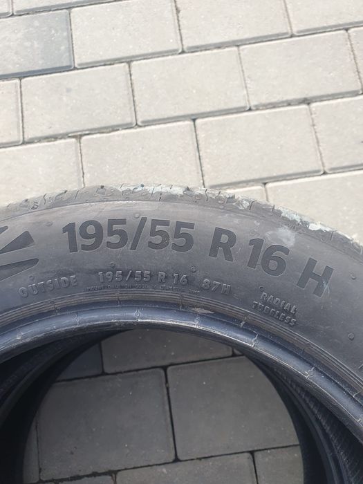 Set anvelope Continetal EcoContact 6 195/55 R16