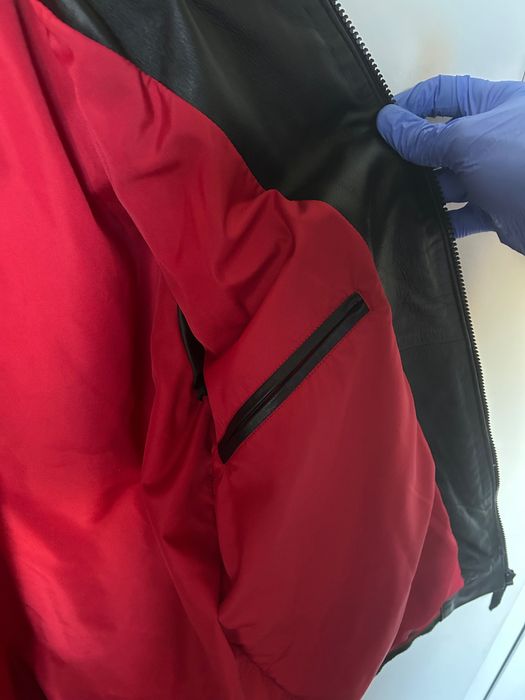 Мъжко кожено яке Gucci