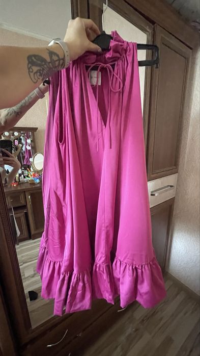 Свободное платье сарафан