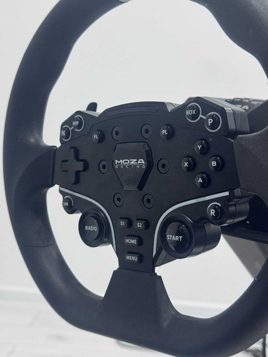 Volan Sim Racing MOZA R3 Direct Drive + Pedale SR-P Lite (PC) + Scaun PLAYSEAT (CA NOU)