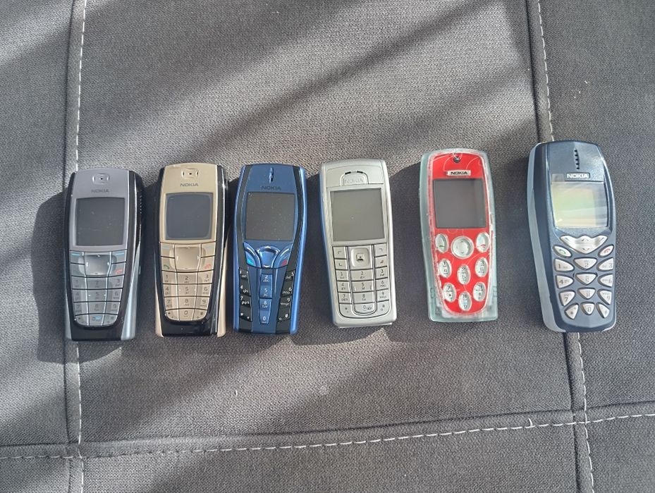 Продавам Nokia 6220, 6200, 6230i, 3200, 7250, 3510i  Оригинални ретро телефон с копчета
