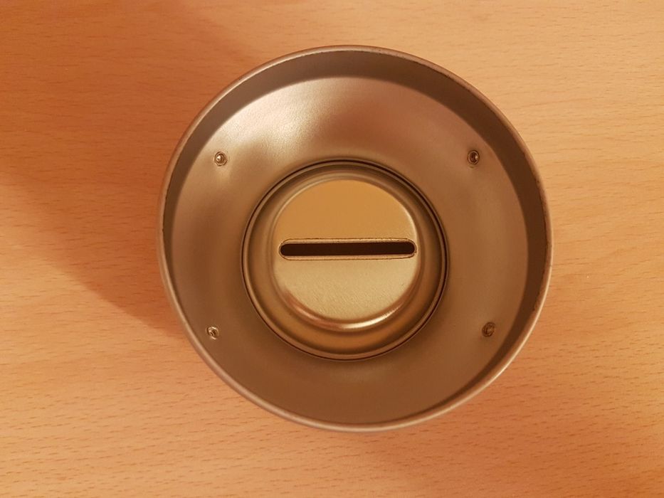 Жестяной бидон копилка