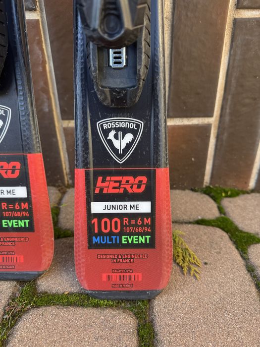 Детски ски Rossignol Hero 100 с автомати Look от 2024 година
