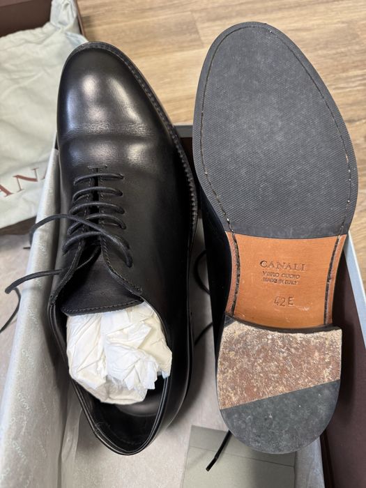 Луксозни мъжки обувки Canali Oxford 42