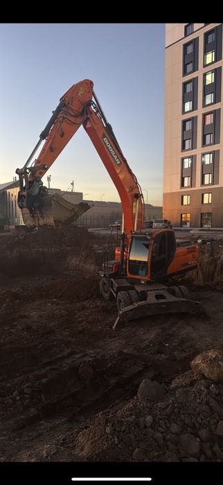 Услуги экскаватора 1.3 куб, колесный