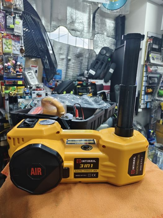 Домкрат 3в1 (компрессор, гайковёрт) 5 тон