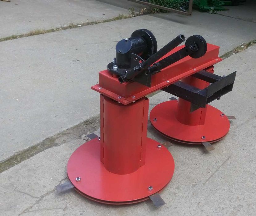 Cositoare cu discuri pentru motocultor zubr sau mini-tractor 110cm