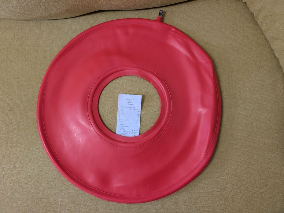 Colac gonflabil medicinal 45 cm nou. Desigilat dar nefolosit.