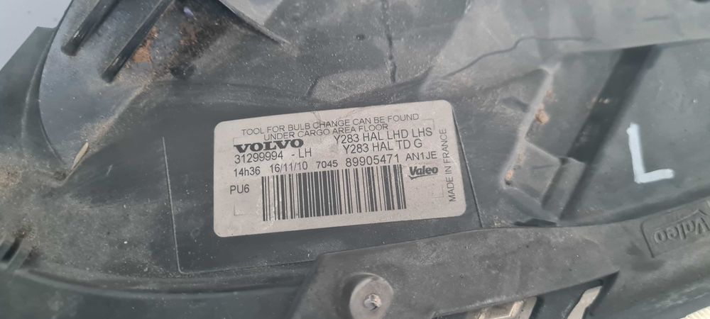 Фар Volvo V60 2012г.