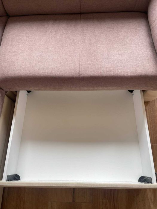 НОВ Ъглов диван Сицилия - разтегателен П-образен