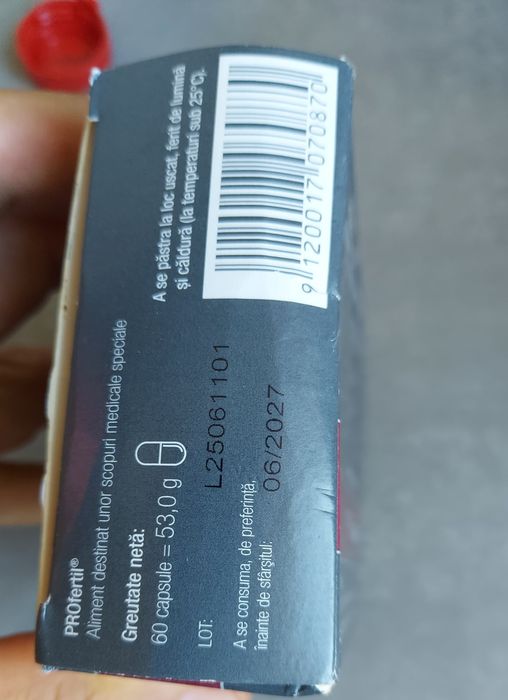 Vand supliment fertilitate Profertil