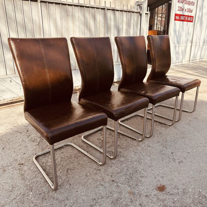 Дизайнерски трапезни столове-късен Baihaus