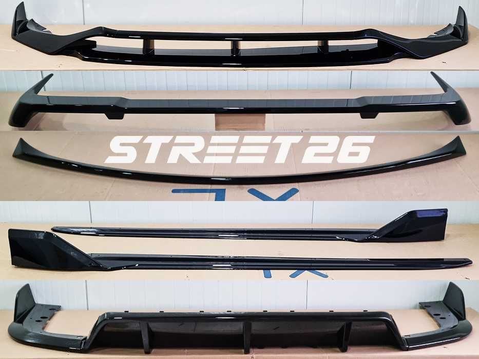 Pachet Prelungiri Aero BMW X5 G05 (18-23) M Sport Package Negru Lucios