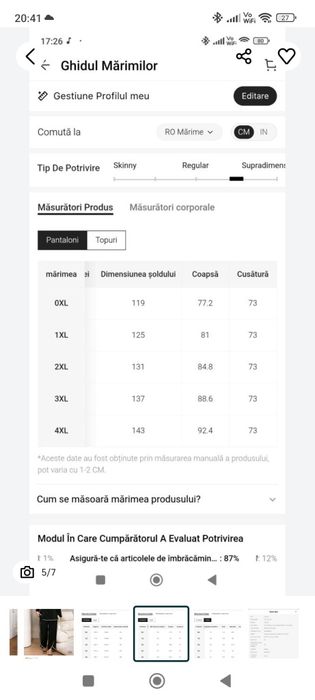 Vând compleu. dama xxl