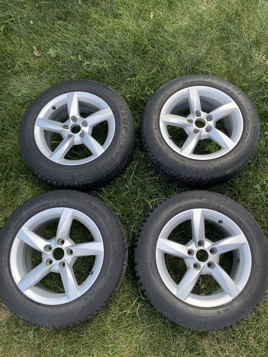 Jante+anvelope iarna  R16, AUDI
