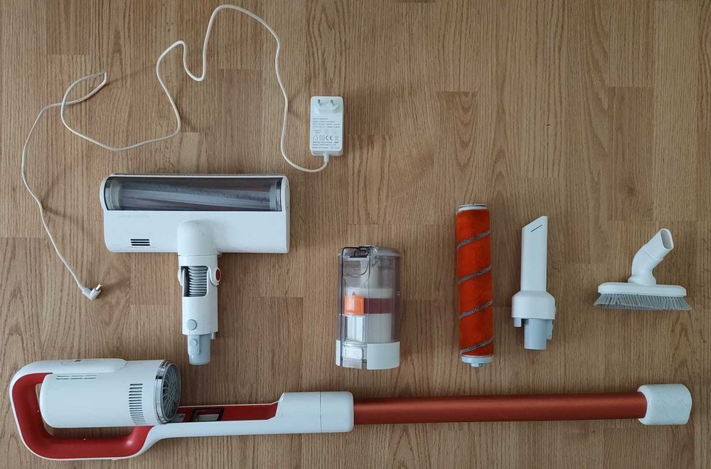 Aspirator Vertical fără fir Roidmi S1 Special, Roșu, 415W