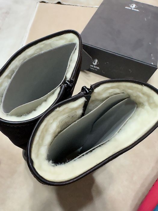 Kangaroo естествена кожа и естествен каракул ботуши