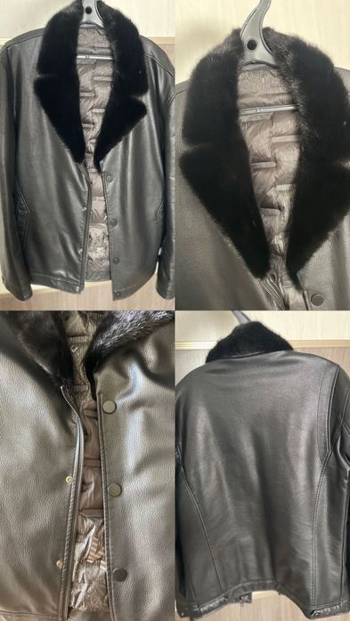 Куртка с норковым воротником