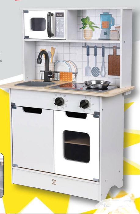 Кухня детска дървена със звук и светлина