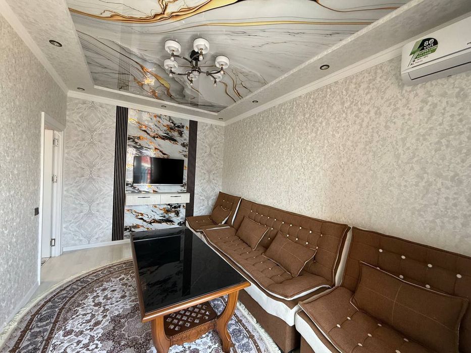 77 м² Новая и шикарная 3х комнатная квартира в ЖК Мусаффо Осмон