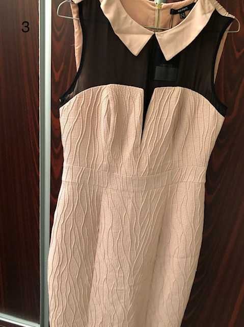 Compleu  satinat 3 piese, fusta, top satinat stil corset si esarfa