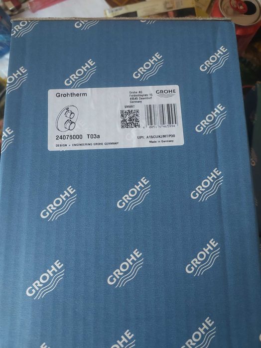 Контролен блок Grohe Grohtherm 24076000, Видим, Термостат,