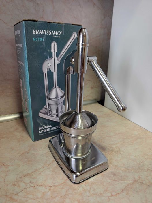 Ръчна цитрус преса Bravissimo MJ 7201 (чисто нова)