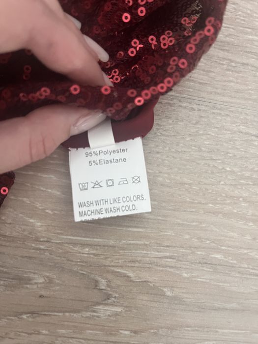 Rochie maxi cu paiete