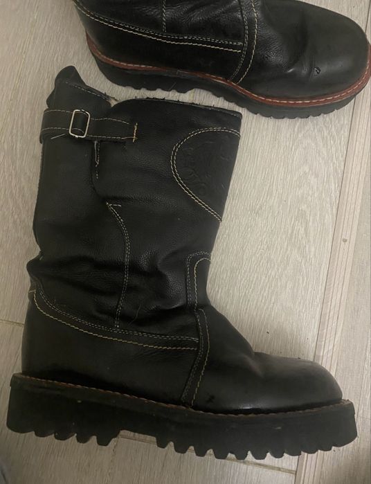 Сапоги из собачьей шерсти