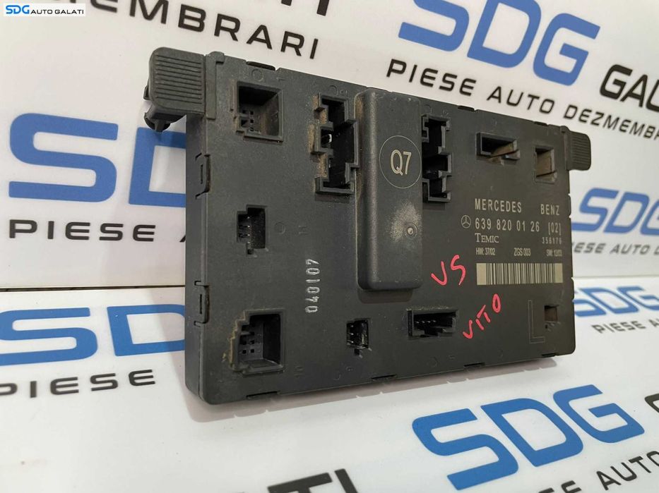 Unitate Modul Calculator Confort Comfort Mercedes Vito W639 2003 - 2014 Cod 6398200126 [1307]