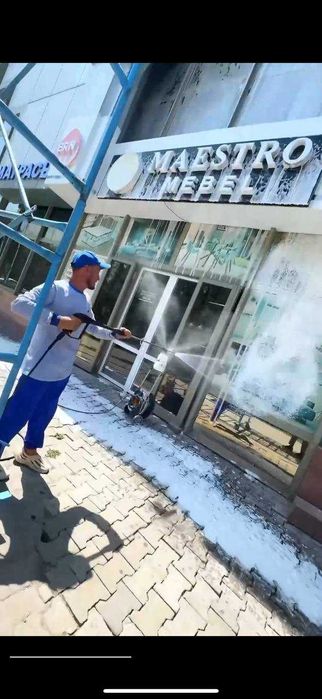 Oyna va Fasad yuvish va tozalash,Мойка и мытье окон