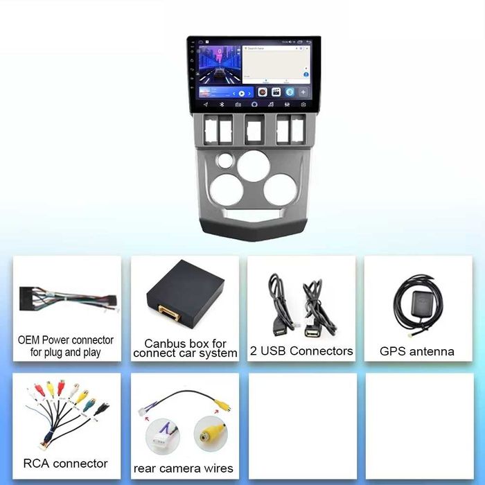 Мултимедия за Dacia Logan 1 L90 Logan Навигация Android 2DIN двоен дин