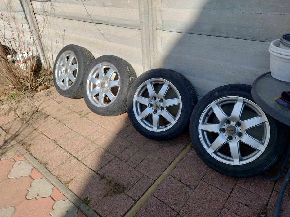 Jante aliaj Opel cu anvelope de iarna