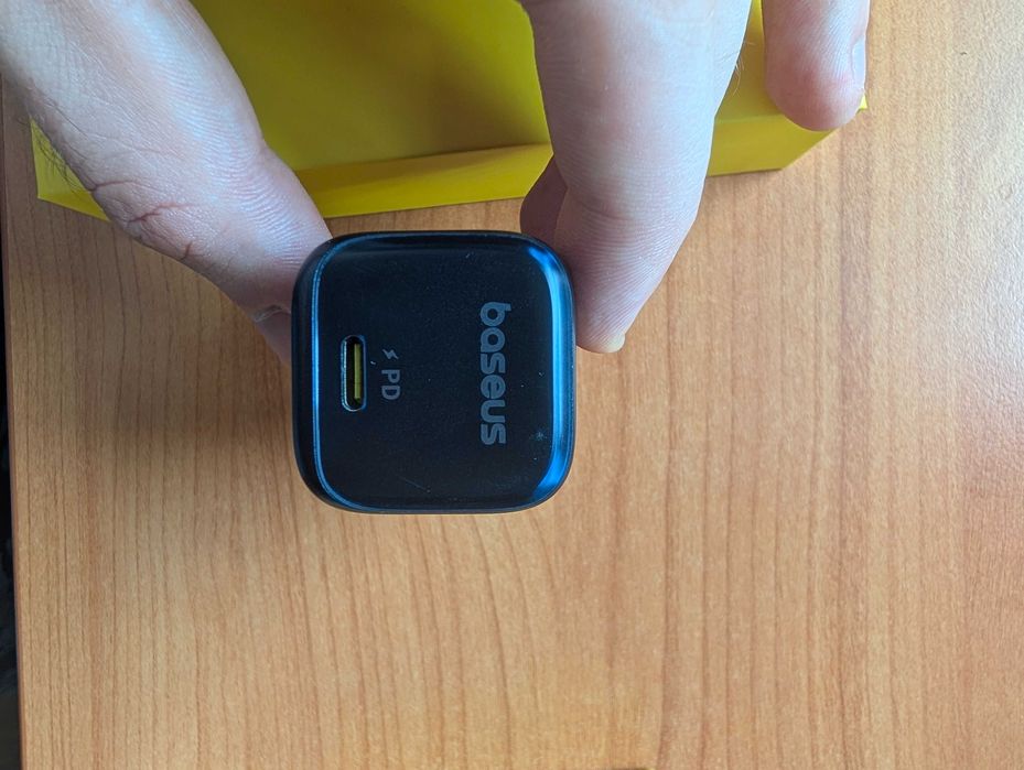Încărcător rapid Baseus PicoGo 1C 45W GaN, USB-C, PD/QC – NOU, nefolosit