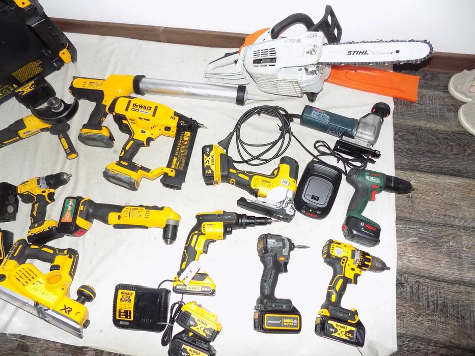 Pistol cuie DeWalt DCN 680 , Stihl MS 201 C , scule Bosch