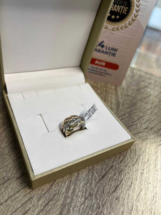 Inel Aur 14K 3.29gr (AG42 B.14268) GARANTIE 24 LUNI