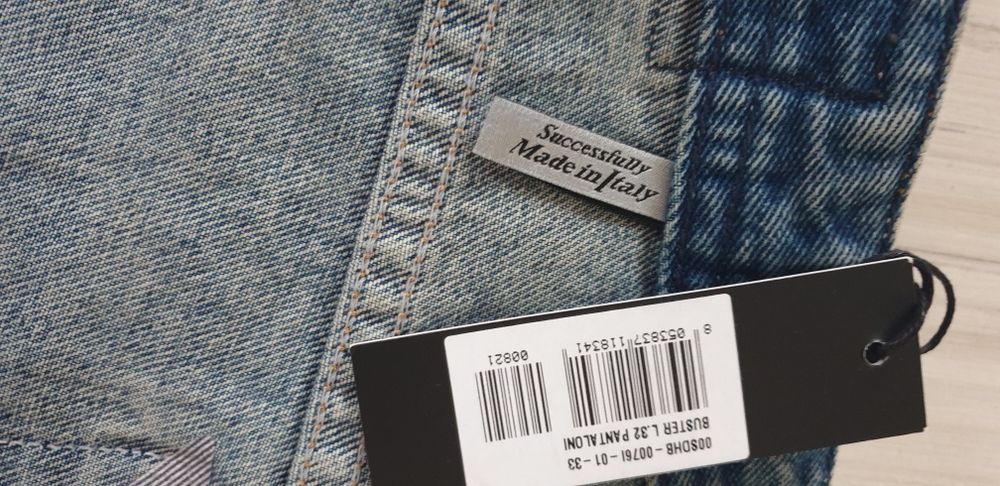 Diesel Buster Made in Italy Mens Sizе 33/32 НОВО! ОРИГИНАЛ! Мъжки Дънк