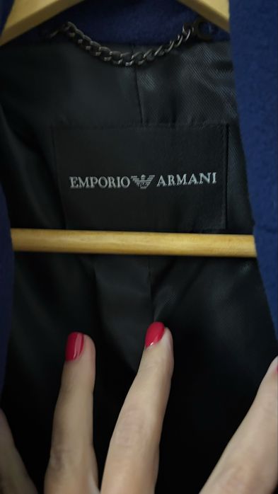 Палто в синьо Emporio Armani р-р М