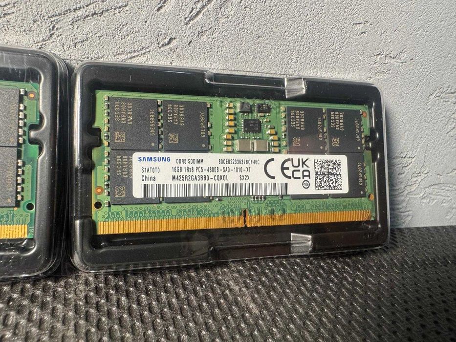 Kit RAM Samsung 32GB 2x16GB DDR5 4800MHz SODIMM Laptop