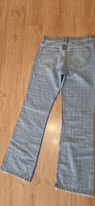 Jeans cu pietre Zara 38