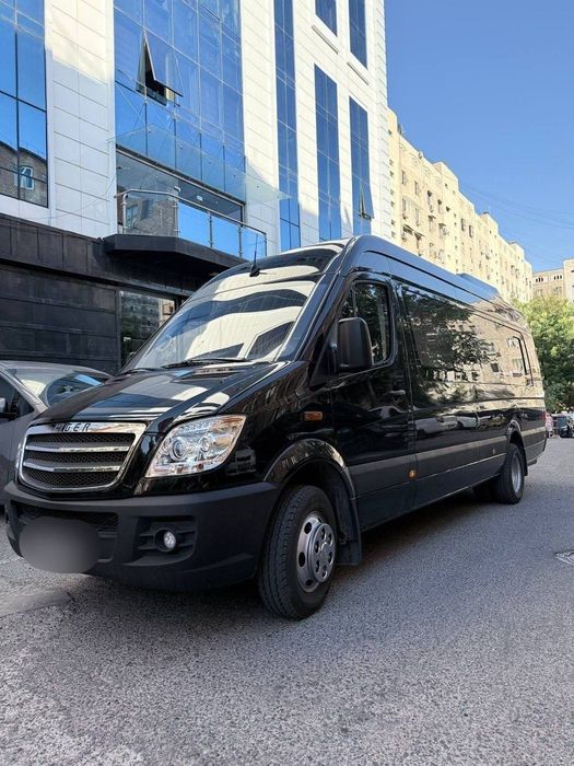 Услуги микроавтобуса Higer Sprinter перевозка пассажиров по заказу нов