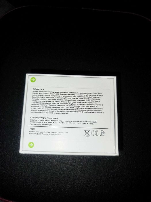 Apple Airpods Pro 3 чисто нови неразопаковани!