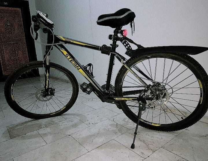 Велосипед,синий велосипед